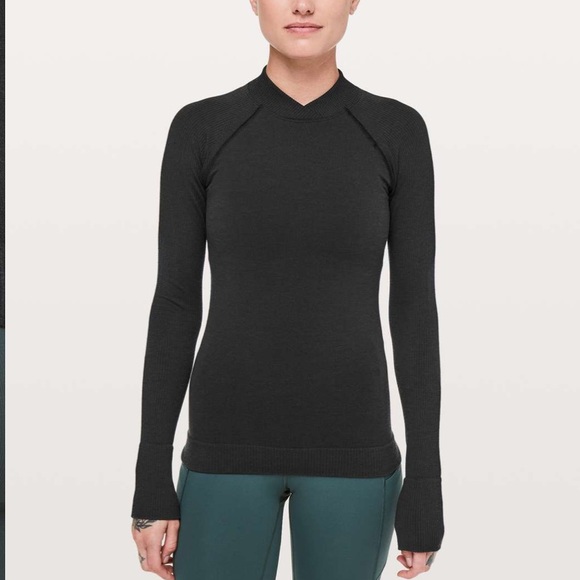 lululemon athletica Tops - Lululemon Keep The Heat Thermal Long Sleeve